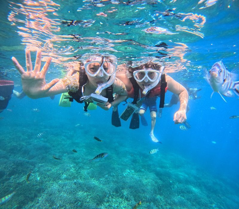 Okinawa Sesoko Island Snorkeling/Parasailing/Water Activities - Sesoko’s clear water is the main event
