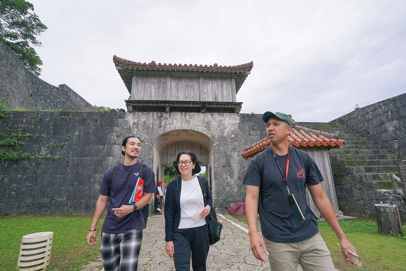 Okinawa Shuri Castle Peace Walking Tour - Kinjo’s stone road brings the old town close