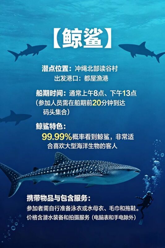 Okinawa Snorkeling/Diving Experience: Blue Cave, Whale Shark, Kerama Islands (Chinese/English Instructor + Equipment Included + Photography) - Choosing Between the Blue Cave, Whale Sharks, and Kerama