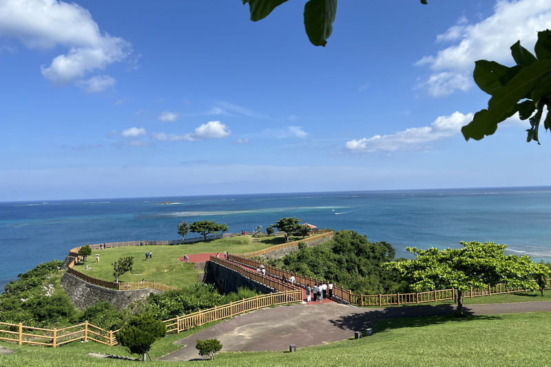 Okinawa Southern Bus Day Tour | Cape Chinen & Gyokusendo Cave & Shinbaru Beach | Glass Boat Available | iias/Senagajima "Happy Pancake" Reservation Service - From Naha to Cape Chinen’s Pacific lookout