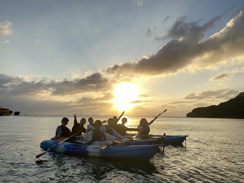 Okinawa Sunset Kayak Tour with Photos - Photos included, with a few practical limits
