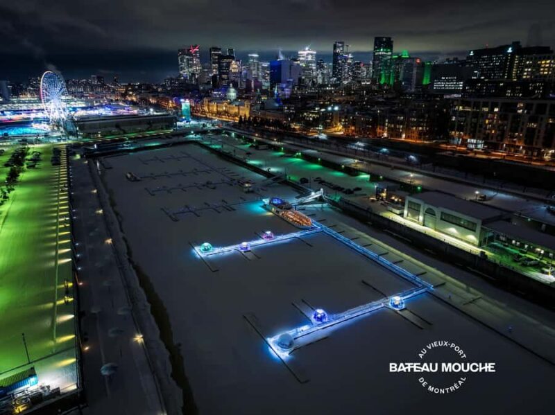 Old Port Montreal: Frosted Evening Dining Under the Stars - Key Points