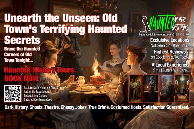 Old Town Haunted Walking Tour INSIDE Heritage Park - Old Town Haunted Walking Tour INSIDE Heritage Park: A Spooky Dive into San Diego’s Dark Side