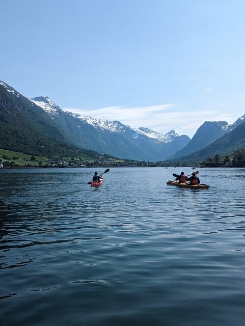 Olden: Guided beginner friendly fjord kayaking.Local company - Practical Tips for Your Kayaking Adventure