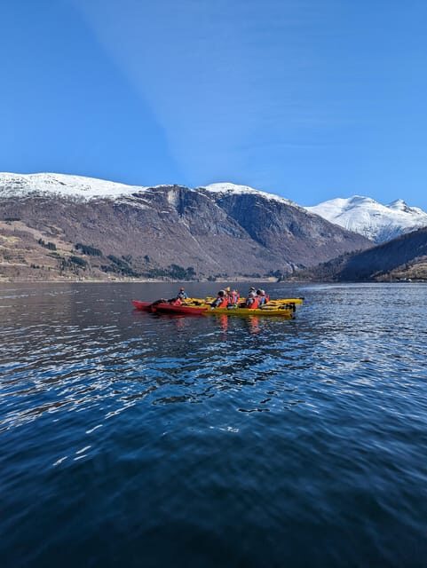 Olden: Guided beginner friendly fjord kayaking.Local company - Frequently Asked Questions