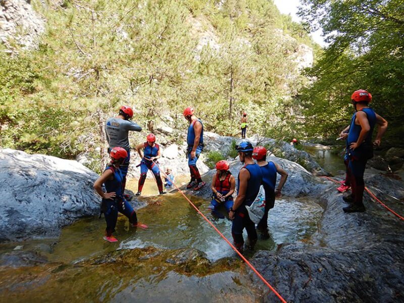 Olympus Canyoning Course: Entry to Intermediate - Key Points