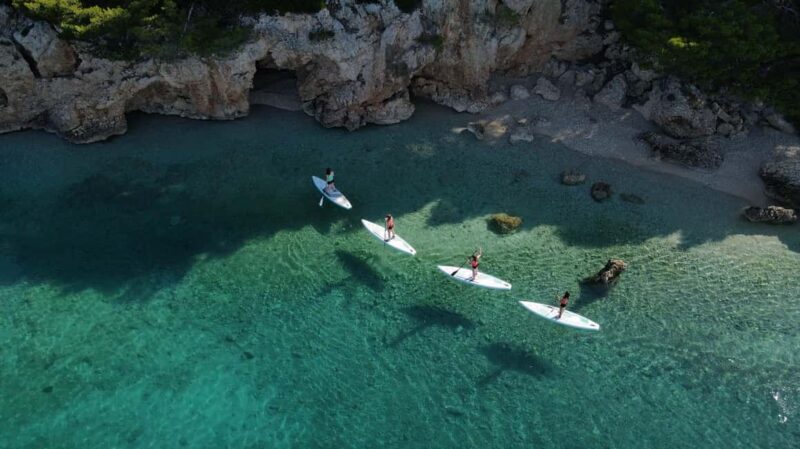 Omialj: Krk Bridge Electric SUP Tour - The Route and Its Highlights