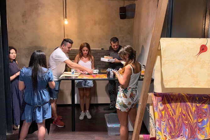 Once in a lifetime Experience: Turkish Marbling Art - Why the Rooftop and the View Matter