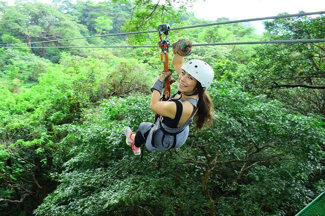 One day combo tour zipline, horseback riding, host springs family packages - Key Points