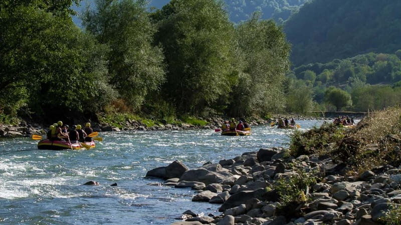 One day in the Caucasus Mountains, Ananur, Gudauri, Kazbegi - Key Points