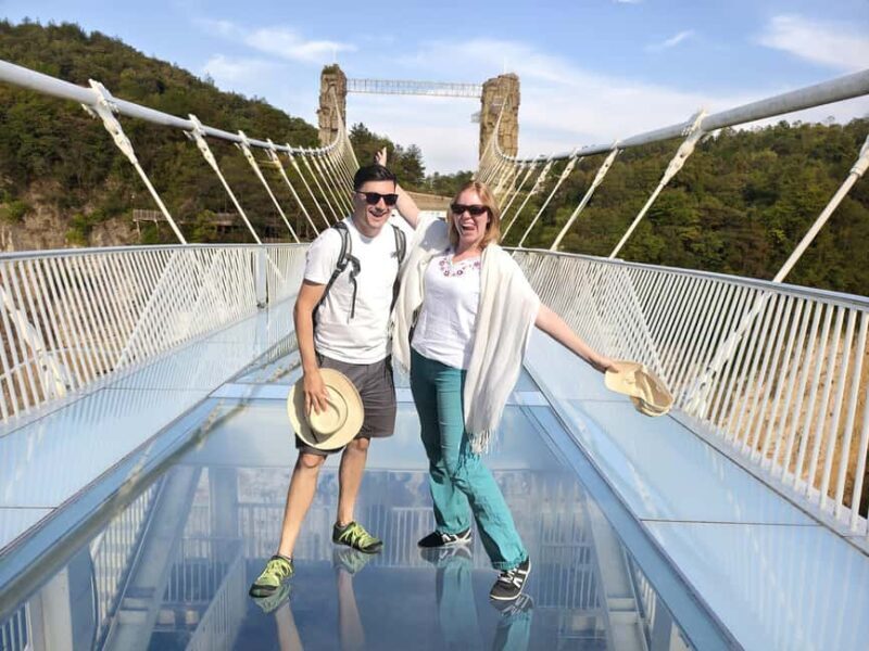 One Day Mini Group Tour to Glass Bridge and Tianmen Mountain - Key Points