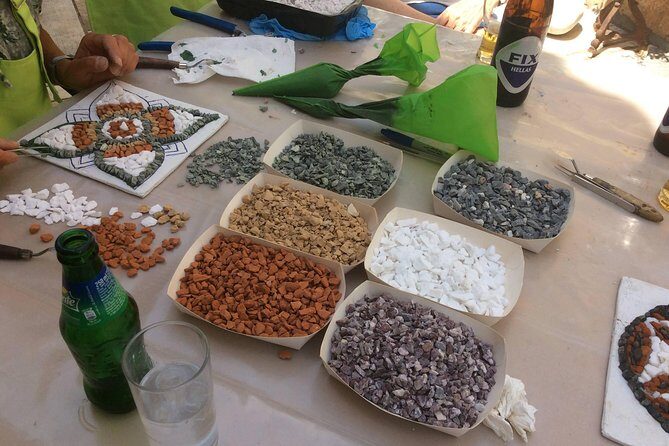 One day mosaic workshops in the Southern Peloponnese - What You Can Expect Throughout the Workshop