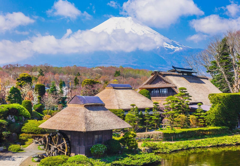 One-day tour of 7 popular Instagram spots on Mount Fuji: Lake Yamanaka, Hikawa Clock Shop, Arakurayama Sengen Park, Lawson convenience store, Oshino Hakkai, Lake Kawaguchi, and Jinba Stables. - Who should book this Fuji day trip?