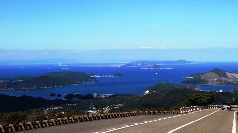 One-day tour of Atami Sunshine Beach Road, Kinusaki Coast, and Mount Omuro in Izu - Mount Omuro: lift ride, crater rim and big views