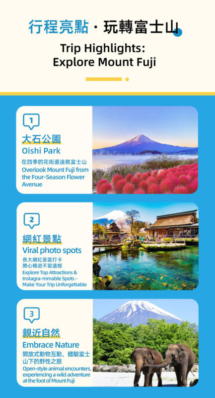 One-day tour of Fuji Safari Park, Oshino Hakkai, and Oishi Park - Oshino Hakkai: Fuji’s filtered spring water