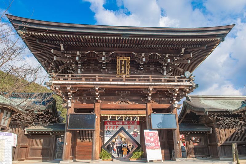 One-Day Trip to Kitakyushu: Kawachi Wisteria Garden (Seasonal), Kokura Castle Garden, Uminonakamichi Seaside Park, Miyajidake Shrines Road of Light, and THE OUTLETS Kitakyushu | Departure from Fukuoka/Hakata - Kawachi Wisteria Garden: the seasonal question to settle first