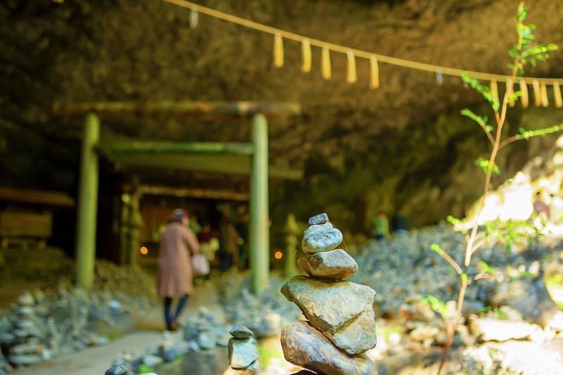 One-day trip to Kyushu Miyazaki: Kamishikimi Kumanoza Shrine & Takachiho Gorge & Ama-no-Iwato Shrine & Ama-no-Yasugawara (Departure from Fukuoka, including a special lunch) - Ama-no-Iwato and Ama-no-Yasugawara bring the myth into view
