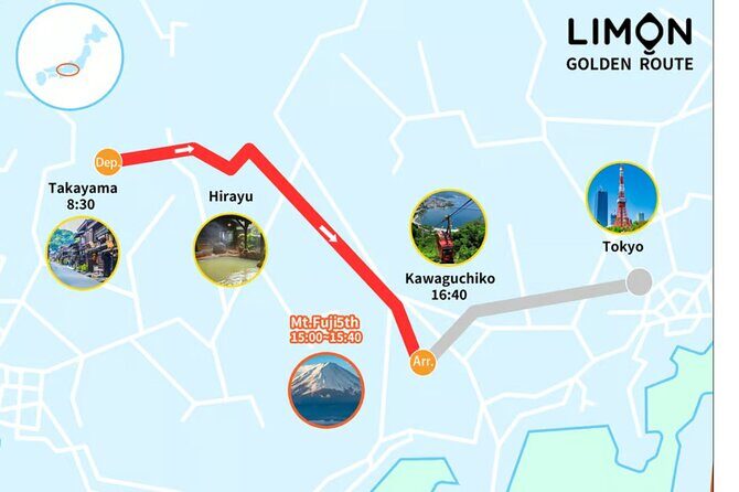 One Way Bus from Takayama to Kawaguchiko - An In-Depth Look at the Journey from Takayama to Kawaguchiko