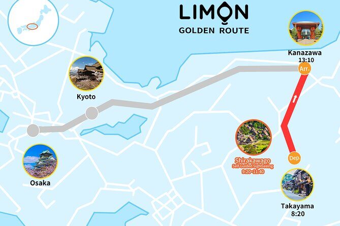 One-Way Bus Ticket: Takayama to Kanazawa via UNESCO Shirakawa-go - Key Points