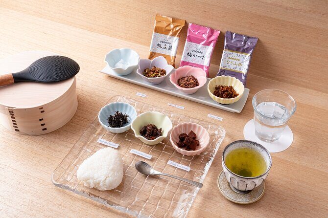 Onigiri work shop Furikake and Tsukudani - Key Points