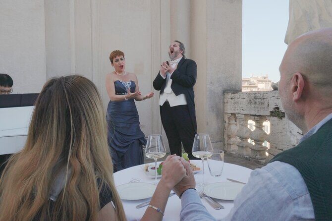 Open-Air Opera Concert with Terrace Aperitif in the Heart of Rome - Experience the Heart of Rome with an Open-Air Opera Concert and Terrace Aperitif