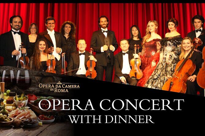 Opera Concert Ticket in Rome with Dinner - An Elegant Evening in Rome: Opera and Dinner in a Historic Church