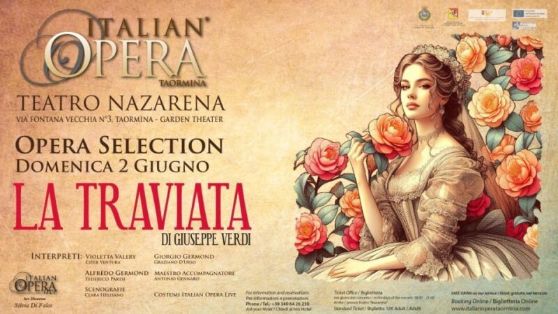 Opera Selection - An Authentic Opera Night in the Heart of Taormina