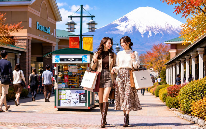 Optional Lake Yamanaka Cruise Experience | Mount Fuji Shopping Private Car Charter or Exquisite Small Group Day Tour | Lake Yamanaka & Gotemba Premium Outlets (Departing from Tokyo) - Lake Yamanaka and Gotemba: two different kinds of day out