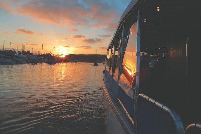 Orange County Evening Harbor Wine Cruise Scenic Wine Tasting - Key Points