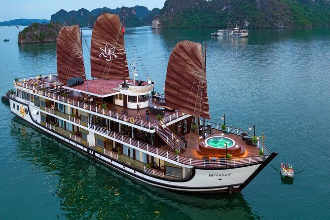 Orchid Cruises 2 Days/1Night 5 Star All included - Day 1: Exploring Halong Bay’s Wonders