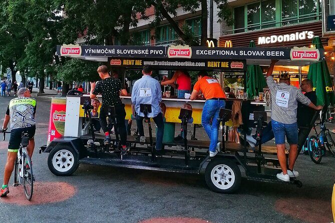 Original Bratislava Beer Bike Tours - All-you-can-drink - Key Points