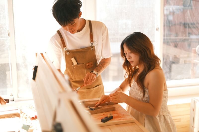 Original Japanese Chopstick Making Experience in Kyoto Gion (CHOPSTICKS LAB MISAKI) - Shaping and polishing your pair
