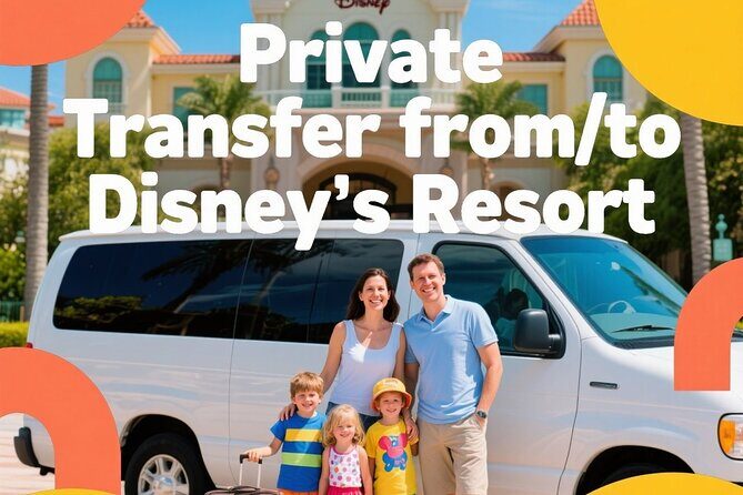 Orlando Airport(MCO):Private Transfer from/to Disney's Resort - Easy, Comfortable, and Straightforward: Orlando Airport to Disneys Resort Private Transfer