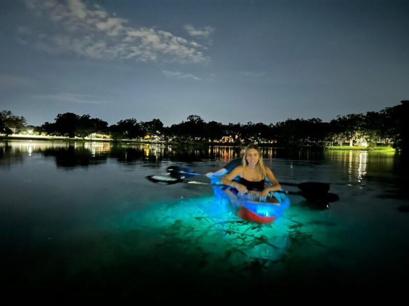 Orlando: LED Night Glow Clear Kayak or Paddleboard Tour - FAQ: Practical Questions Answered