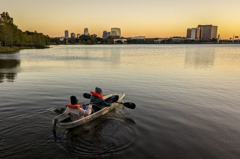 Orlando: Sunset Clear Kayak or Paddleboard in Paradise Tour - Key Points