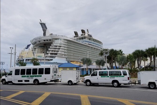Orlando Theme Park Area to Port Canaveral/Cocoa Beach (Private Transportation) - Key Points