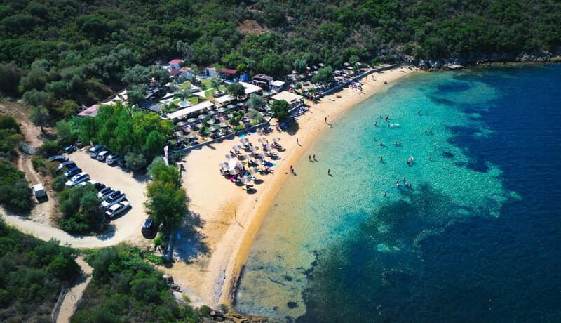 Ormos Panagias: Blue Lagoon Cruise to Ammouliani Island - Key Points