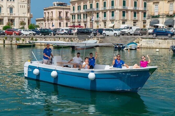 Ortigia Island and Sea Caves Boat Tour with Prosecco - Meeting Details & Practical Info