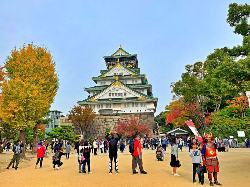 Osaka Castle Historical Private Tour: Stories of Samurai and Shoguns - Hokoku Shrine adds a quieter stop