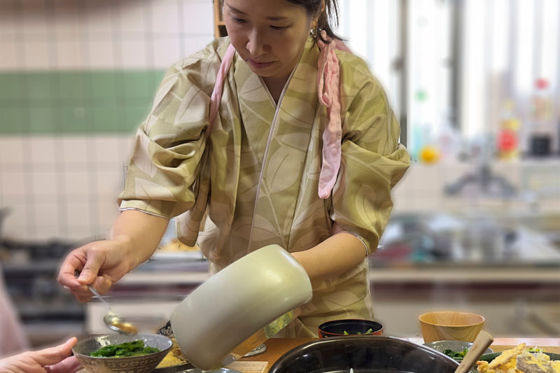 Osaka Cooking Class: Crispy Tempura Donburi & Miso soup - Getting to Nukata from central Osaka