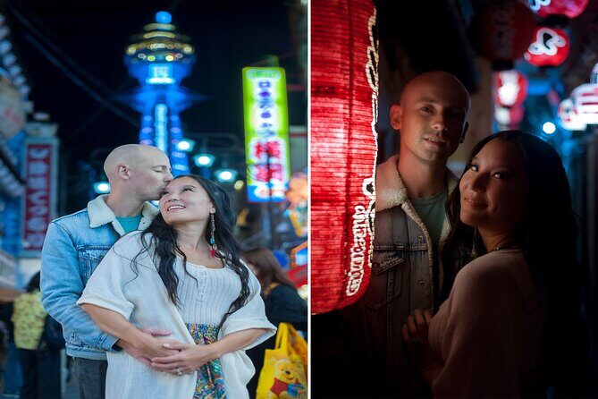 Osaka Dotonbori Night Photo Shoot - Key Points