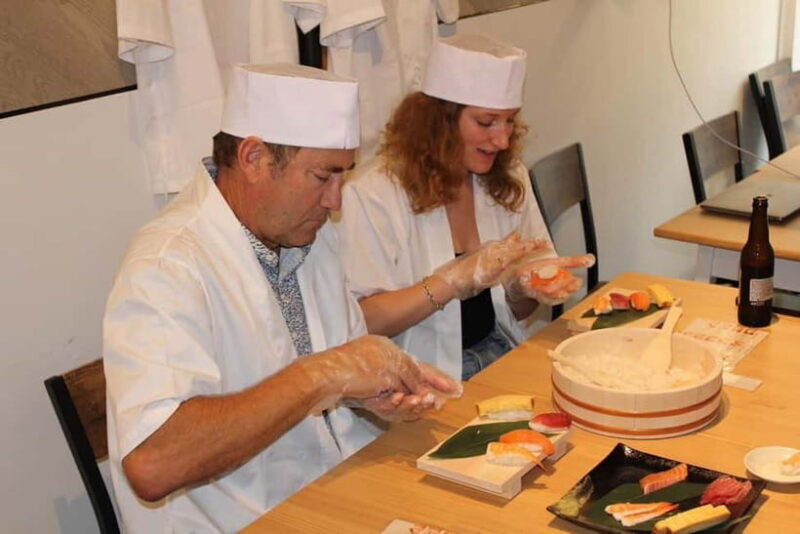 Osaka Dotonbori: Sushi Making Experience - Tasting and Pairing