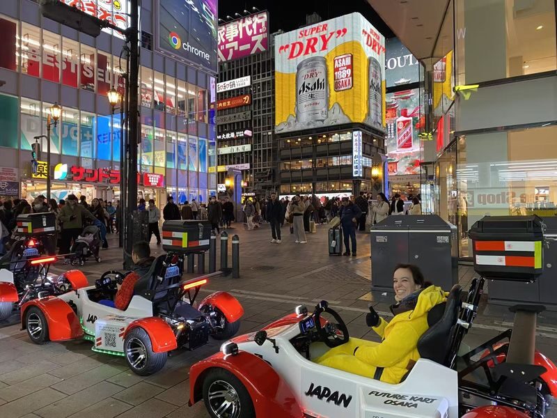 Osaka Electric Go-Kart Scenic City Tour for Sightseeing Lovers - Electric power makes a real difference