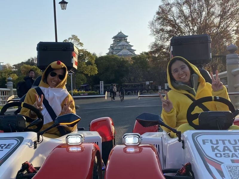 Osaka Electric Go-Kart Scenic City Tour for Sightseeing Lovers - The driving papers are the make-or-break detail
