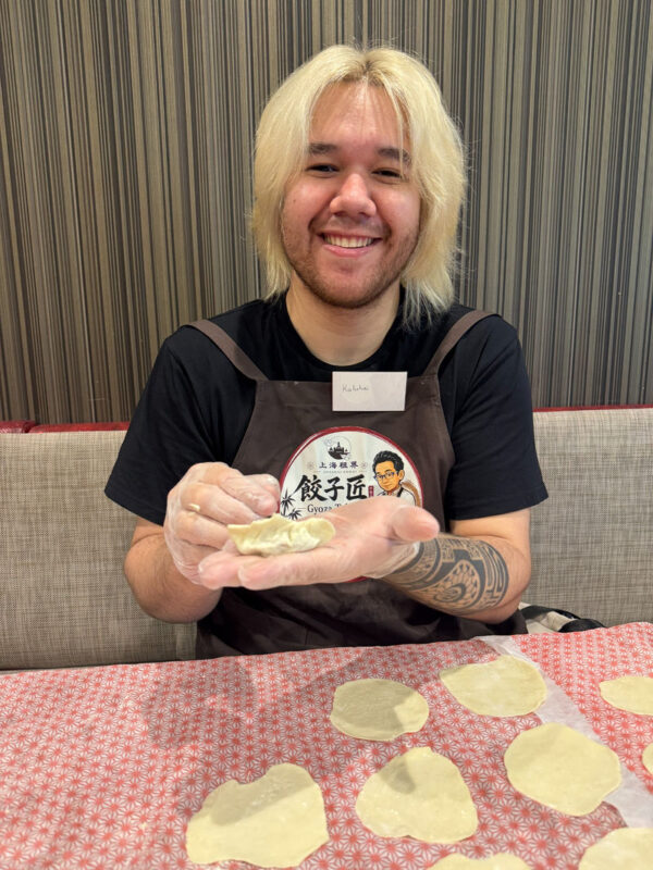Osaka: Handmade Gyoza Cooking Class from Scratch & Yakisoba - A small class in central Shinsaibashi
