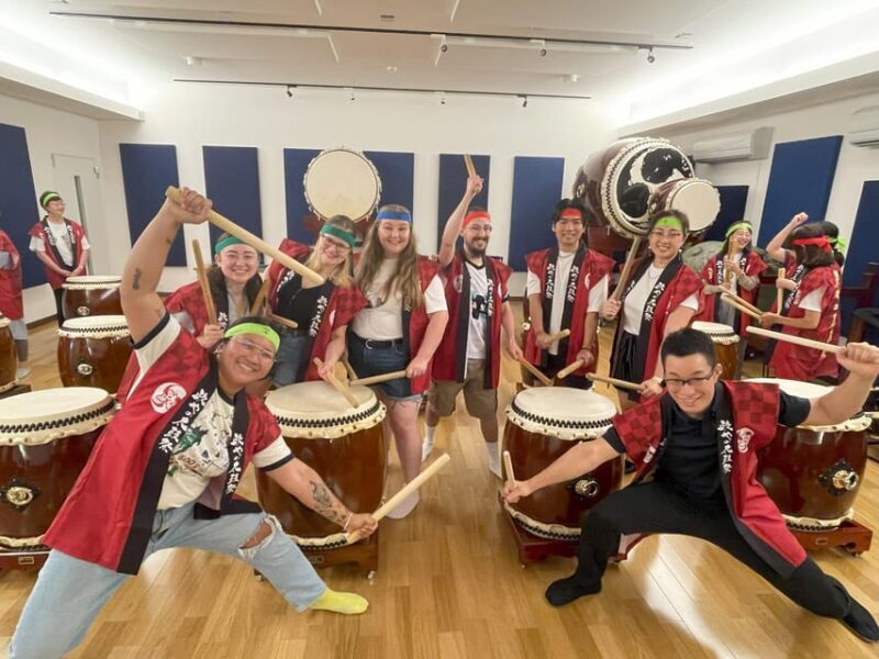 Osaka: Japanese Drum Taiko Workshop - Key Points