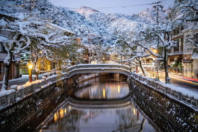 Osaka: Kinosaki Hot Springs and Temple Tour with Meals - Overnight Stay at Kannabe Kogen