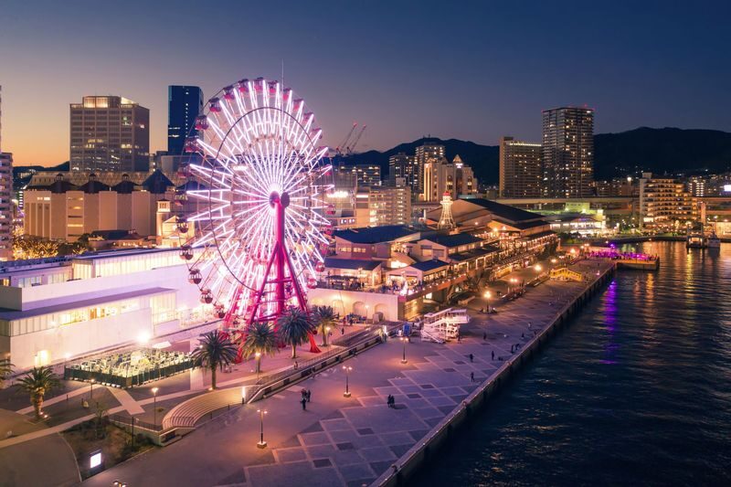 Osaka Kobe Suma Seaworld & Rokko Garden Terrace Full-Day Tour with Night View - Rokko Garden Terrace and the City from Above