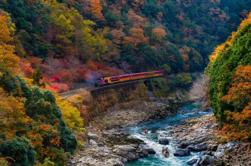 Osaka: Kyoto Autumn Minoh Falls, Arashiyama, Kinkakuji & etc - Authenticity and Local Experience