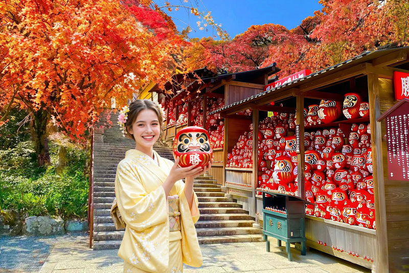 Osaka & Kyoto Scenic Spots One-Day Tour: Katsuoji Temple Prayer & Kinkaku-ji Temple Pilgrimage & Arashiyama Togetsukyo Bridge & Kimono Forest & Bamboo Grove Path & Nonomiya Shrine (Departing from Osaka or Kyoto) - Key points before you book